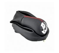 Para CLIO MK3 3 III Para Megane Deportivo Perilla De Cambios | Pomo para Palanca de Cambios Negro/Rojo/Blanco,Plástico ABS/Cuero PU,Mejora Deportiva,Diseño Elegante