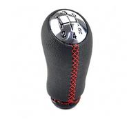 Para CLIO MK3 3 III Para Megane Deportivo Perilla De Cambios | Pomo para Palanca de Cambios Negro/Rojo/Blanco,Plástico ABS/Cuero PU,Mejora Deportiva,Diseño Elegante