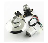 para CM125 1987-1990 1991 1992 1993 1994 1995 1996 1997 1998 1999 Moto Combustible Interruptor Bloqueo Ignición con Kit Llave Bobinas De Encendido