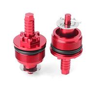 para CMX250 33MM Accesorios para Motocicleta Tapa De Tornillo De Amortiguador Delantero Ajustadores De Precarga Pernos De Horquilla (Color : Rojo)