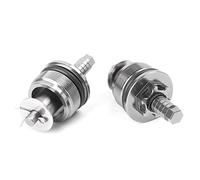 para CMX250 33MM CNC Aluminio Amortiguador Delantero Tapa De Tornillo Tapa Ajustadores De Precarga Pernos De Horquilla (Color : 1)