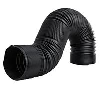 Para coche 1M 80mm motor manguera aire Flexible entrada aire manguera entrada filtro aire coche admisión conducto aire frío tubo manguera alimentación Manguera admisión automóvil