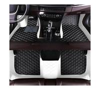 para Coche Alfombrillas Cuero Lujo para Hyundai Nexor Hyeondae Negso FE 2019 2020 2021 2022 5 Asientos Cobertura Total Alfombrillas Antideslizantes(Style 2 White Black)
