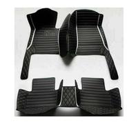 para Coche Alfombrillas Cuero Lujo para Hyundai Nexor Hyeondae Negso FE 2019 2020 2021 2022 5 Asientos Cobertura Total Alfombrillas Antideslizantes(Style 4 Black Red)