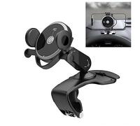 Para coche Multifunción Consola central Soporte para teléfono móvil con placa de matrícula