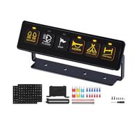 Para coche para ATV 12V/24V BA60 6 Gang Switch Panel Box Control auxiliar Swtich