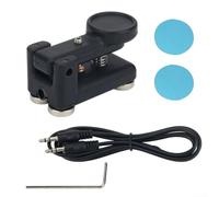 Para código Morse Llave eléctrica manual QU4525 compacta y resistente con almohadillas protectoras para superficies