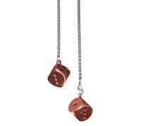 Para Colgar En El Coche - 1,4 X 1,4 Cm, Accesorios, Etiqueta Para Colgar Espejo | Elegante Colgante De Espejo Retrovisor De Metal, Accesorios De Metal Retro Para Camión, Ajuste Cómodo Y Sin Esfuerzo P