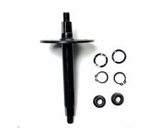 Para componentes dinámicos de rodamiento central de bicicleta estática diseñados para mejorar el rendimiento del ciclismo y la estabilidad duradera para equipos de gimnasio (180 x 17 mm)