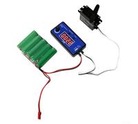 para comprobador Gdfnmogo RC para consistencia ESC, detector digital de control remoto con salida de 4 canales, probador de vuelo HJ RC para helicópteros, controlador de ancho de pulso de señal