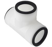 Para conector de manguera de junta en T compatible con Intex con tres anillos en L TPE para un sellado fiable en aplicaciones de bomba y drenaje de piscina sobre el suelo