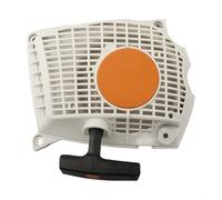 Para conjunto de arranque de retroceso para motosierra MS261 MS261C, parte 11410802100, para mecanismo de arranque de tracción de plástico, reemplazo de encendido suave, para fácil