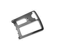 Para Consola Central Interior Para Benz Cubierta Portavasos Reposabrazos Caja Almacenamiento Panel Persiana Enrollable W204 W212 W207 C180 E260 E300(Model A Carbon Fiber)
