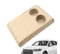 para consola central para coche, accesorio con doble portavasos, revestimiento para el cajón central del coche | para interiores de coches SUV y Pickup Uso en y aparcamiento