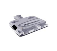 Para Consola para PS5 Soporte de Refrigeración Multifuncional con Cargador de Mandos Dobles, Almacenamiento de CD y Casco VR para Base de Mando PSVR2