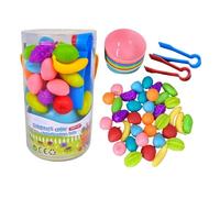 para Contar Frutas a Juego: para clasificar Frutas para niños pequeños, artesanía Elegante, Actividades preescolares Que cultivan el Pensamiento lógico, Aprendizaje de Colores para niñ