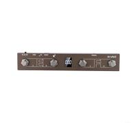 Para controlador de interruptor de pie MIDI, para M-VAVE Chocolate Plus recargable de 4 botones para controlador de interruptor de pie MIDI, inalámbrico para controlador MIDI (marrón)