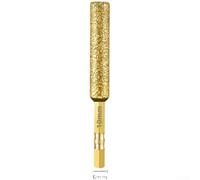 Para Core Bit Set Perforación en seco para baldosas de vidrio Granito Mármol Piedra Cuarzo Mosaico de cerámica con vástago hexagonal para grano (D)