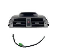Para Corolla para Altis 2007-2013 Auto AC aire acondicionado salida Panel tablero embellecedor instalación marco reloj Cable