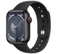 para Correa Apple Watch 40mm 41mm 44mm 45mm Series 9/8/7 iWatch se 6 5 4 3 38mm 42mm hombr/Mujer,Bracelet Silicona Deportiva Pulsera Apple Watch Ultra/2 49mm Band strap reloj,Negro
