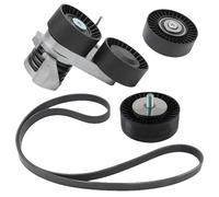 para Correa Auxiliar para BMW E82 E88 M 135i E90 E91 E92 E93 335i N54 11287563927 11287628652 11287556251 11287557851 Juego de tensores de Correa de Motor