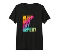 para Corredores: Dormir, Correr, Comer, Repetir Camiseta Premium