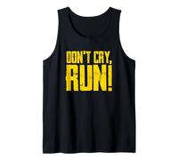 Para corredores: No llores - ¡Corre! Camiseta sin Mangas