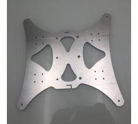 Para CR-10 específico MGN12H carro para placa base de soporte calentado con función de riel guía lineal y agujeros de 20 x 20 mm
