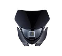 para CR para CRF para XR CRF230 CRF250 250R 250X para RX 450R 450X Dirt Pit Bike Motocross Motocicleta LED Faro Delantero Faros Delanteras(Negro)