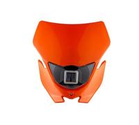 para CR para CRF para XR CRF230 CRF250 250R 250X para RX 450R 450X Dirt Pit Bike Motocross Motocicleta LED Faro Delantero Faros Delanteras(Naranja)