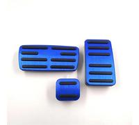 Para CR-V CR V CRV 2012 2013-2016 3x Pedales Pie Coche Freno Acelerador Almohadillas Cubierta Pedal Antideslizantes Acero Inoxidable Brake And Clutch Pedal Cover(Blue)