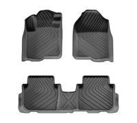 para CR-V para CRV 2023 2024 2025 Coche Alfombrillas Trunk Backrest Pad 3D TPE Impermeable Protector Auto Timón Izquierdo(For CRV LHD 3PCS)