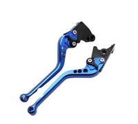 Para CRF1000L Para África Para Twin Para NC750X Para CBR650R Para CB650R Para CBR650F Para CB650F Palancas Embrague Freno Largas Cortas Motocicleta Freno Palanca Embrague(Long blue)