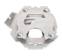 para CRF1100L CRF 1100 L para Africa Twin para Adverture ADV para Sports 2019-2021 Soporte Lateral Ampliar Soporte De Pata Cabra Carcasa Almohadilla Placa De Soporte Motocicleta(Silver a)
