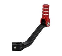 para CRF150F para CRF230F Dirt Pit Bike CNC Palanca De Cambios Trasera Pedal Accesorios De Motocicleta Palanca De Cambios Plegable Motocicletas Clavijas De Pie Pedales(Red)