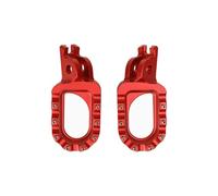 Para CRF250R CRF450R CR125 CR250 CRF150R CRF250X CRF450X CRF250L CRF250M Motocicleta CNC Reposapiés Pedales Reposapiés Motocicleta(Red)