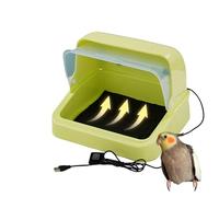 para Cría de Polluelos - con Almohadilla Térmica 3 Temperaturas Jaula de Cría,de Crianza con Calefacción para Aves de Corral - para Loros, Lagartos, Aves, Codornices, Animales de Tamaño Pequeño, Pavos