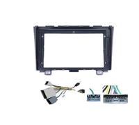 para CRV 2008-2011, Reproductor De MP3, MP5, Radio, DVD, Panel De Audio Estéreo De 9/10 Pulgadas. Marco Radio de Coche(Frame B and Cable)