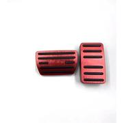 Para CRV Para CR-V 2017-2022 Pedales Pie Coche Almohadillas Antideslizantes Pedal Estilo Acelerador Acero Inoxidable Accesorios Cubierta Pedal(Red 2pcs)