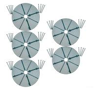 Para cubiertas de malla duraderas para macetas que ofrecen una protección fiable del suelo y disuasión de mascotas, adecuadas para varios tamaños de macetas con atractivo decorativo de jardín