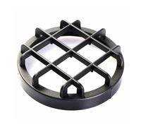 Para Cubiertas Luces Motocicleta Protector Malla Para Faros Cubierta Protectora Cuadrada Redonda Negra Pantalla Lámpara Cubierta Rejilla Malla Faro Motocicleta(2pcs Black Cover)