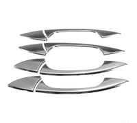 para cubiertas Manija Puerta para acero Inoxidable 8 Piezas W204 | para acero inoxidable 201, acabado cromo plateado, , para ajuste perfecto W204, pack 8 unidades