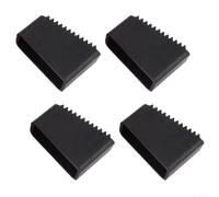 para cubiertas Patas Escalera Goma Desgaste 50x20mm para cubiertas | Goma flexible , grietas, vida para útil larga, para agarre seguro superficies varias