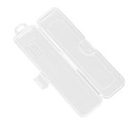 para cubiertos móvil, material de polipropileno transparente, ligero, plano, almacenamiento libre de polvo, utensilios de transporte seguro, accesorios prácticos, contenedor compacto para el