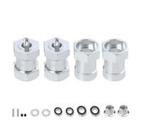 para Cubo Hexagonal Rueda Metal 12mm para Tamiya Cw-01 Cw01 para Lunch Box Midnight Pumpkin para Monster Beetle Wr02 RC RC Coches Repuestos