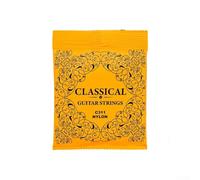 Para cuerdas de guitarra acústica clásica, aleación chapada en plata, juego de nailon con tensión equilibrada, diseñado para guitarras clásicas estándar para ofrecer una jugabilidad suave y un sonido
