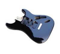 Para Cuerpo De Guitarra Eléctrica Semiacabada ST, Modificación Profesional DIY, Accesorios De Instrumentos De Cuerpo De Álamo Negro