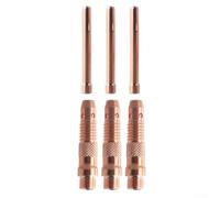Para Cuerpos y pinzas de soldadura Tig para enfriado por aire para WP-17 para WP-26 y refrigerado por agua para antorchas WP-18 6PCS