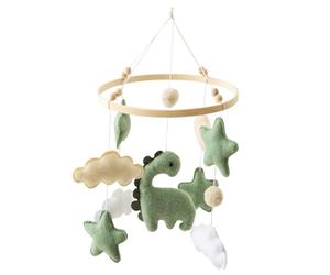 para cuna con forma de dinosaurio - Tocadiscos para la habitación del bebé, para la noche | Timbre musical de mesita de noche para, decoración suave para colgar para cuna, juguetes