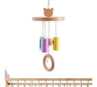 para cuna | Juguete sensorial de madera, de guardería | para habitación de niños y adolescentes salón pared regalo